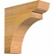 Ekena Millwork Yorktown Rough Sawn Rafter Tail, Western Red Cedar, 4"W x 12"H x 12"L RFT04X12X12YOR00RWR - alternate 1